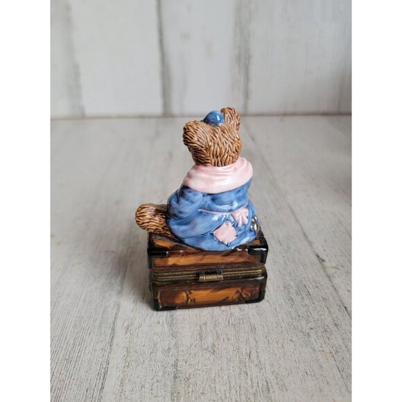 Boyds bears bearwear vintage trinket box‎ momma bear babe figure - Picture 4 of 7